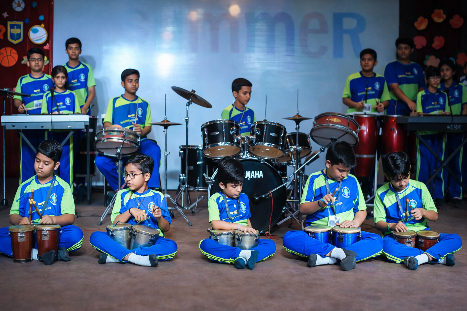 Instrumental Music Club | Keyboard guitar percussion training | Schiller Institute