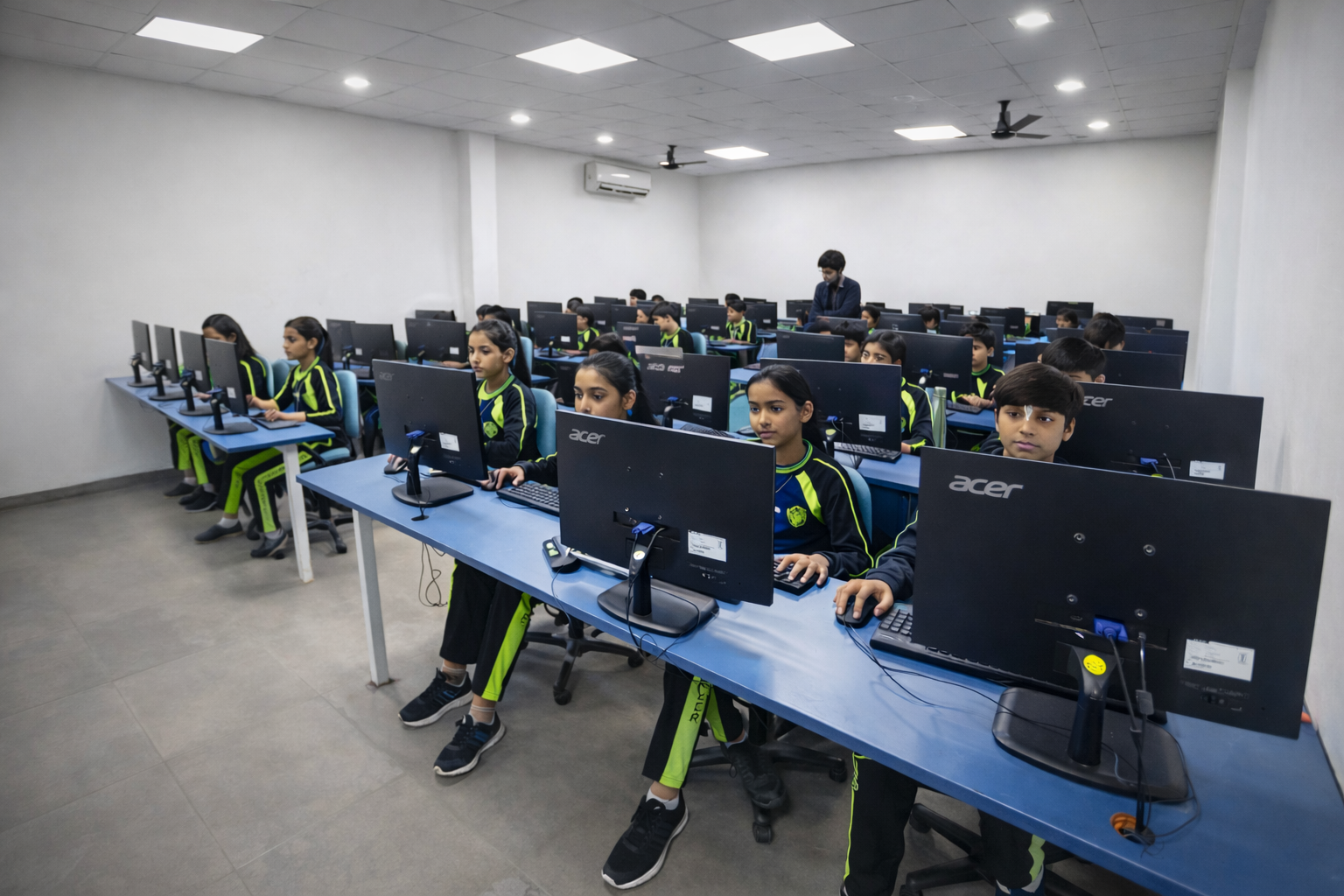 Computer Laboratory | Coding AI web development STEAM education | Schiller Institute